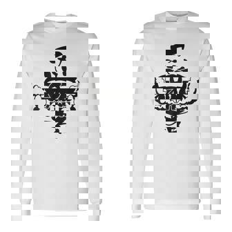 Ninjatyle Japan 忍者 分身の術 漢字 長袖Tシャツ - Kawaiitshirt