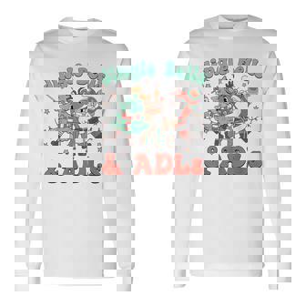 Occupational Therapy Christmas Reindeer Santa Adls New Ot Long Sleeve T-Shirt | Mazezy