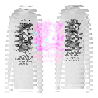 Octobre Rose 2024 Lutte Contre Cancer Duein T-shirt à manches longues - Cadeauxyz