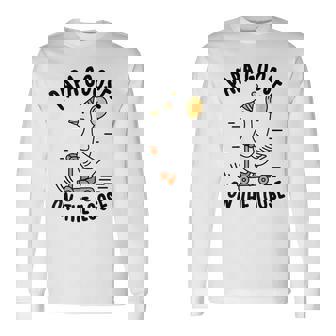 Papa Goose On The Loose Birthday Matching Family Long Sleeve T-Shirt | Seseable UK