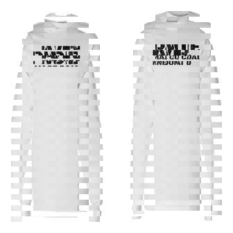 Pawdre Maine Coon Cat Dad Feline Father Cat Dad Long Sleeve T-Shirt | Seseable FR