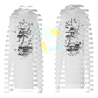 Punta Cana Dominican Republic Rd Souvenir Vacation Travel Long Sleeve T-Shirt | Mazezy