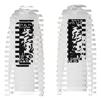 Riporta La Musica Rap Boom Bap Maglietta a maniche lunghe - Novitaregali