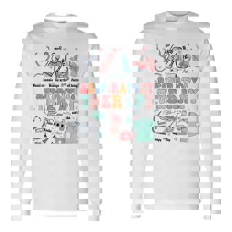 Rt Respiratory Therapy Therapist Rt Care Long Sleeve T-Shirt | Seseable CA