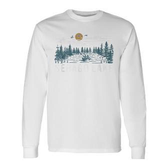 Sebago Lake Maine Long Sleeve T-Shirt - Thegiftio UK