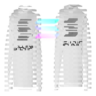 Solコインcryptocurrency 30ソラナ・テクノロジーolana 長袖Tシャツ - Kawaiitshirt