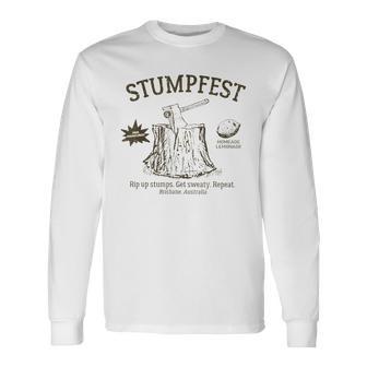Stumpfest Brisbane Get Sweaty Long Sleeve T-Shirt - Thegiftio UK