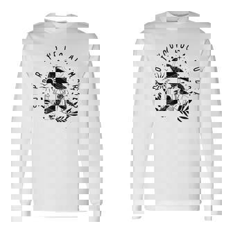 Support Your Local Murder Crow Lovers Nature Lovers Long Sleeve T-Shirt - Monsterry