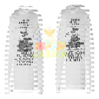 My Thing Is My Garden And My Hens Gardening T-shirt à manches longues - Cadeauxyz