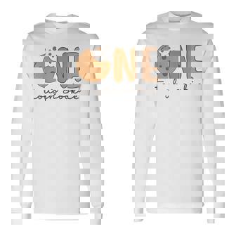 Tough One Cookies And Milk 1St Birthday Boy Family Party Long Sleeve T-Shirt - Seseable