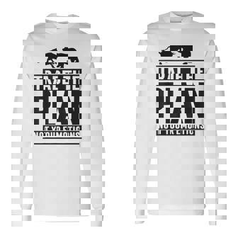 Trade The Plan Not Your Emotions デイトレーダー Trading 株式 証券取引所 長袖Tシャツ - Kawaiitshirt