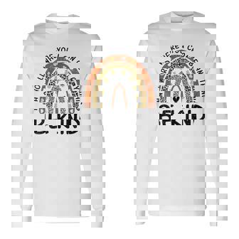 Unity Day Orange Anti Bullying World Kindness Day Kind Long Sleeve T-Shirt - Thegiftio