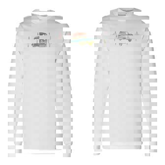 Vehicle Restoration Heartbeat Retro ECG EKG Raglan Baseball Tee Long Sleeve T-Shirt | Mazezy