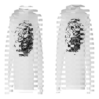 Yin Yang Symbol Tree Of Life Tai Chi Qigong Yoga Taoism Long Sleeve T-Shirt | Mazezy