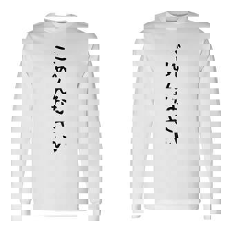 【ごめんなさい】ギャグ ネタ ウケ狙い 贈り物 ギフト 面白い 文字 おもしろ 長袖Tシャツ - Kawaiitshirt