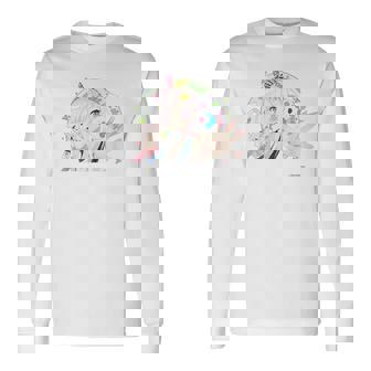 【アイラニ・イオフィフティーン】ホロぐら名場面 長袖Tシャツ - Kawaiitshirt