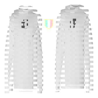 イタリア イタリアの国旗 イタリアのお土産 長袖Tシャツ - Kawaiitshirt