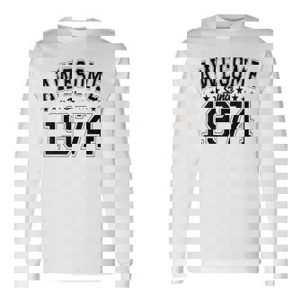 オーサム・ビンテージ1974年 長袖Tシャツ - Kawaiitshirt