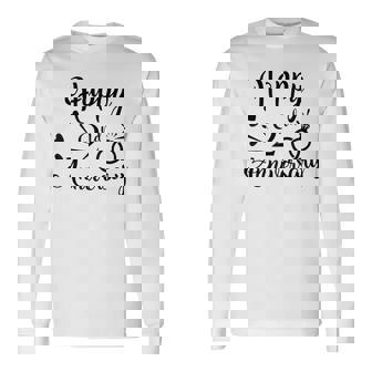 カップル2周年記念プレゼント クールな2周年記念 長袖Tシャツ - Kawaiitshirt