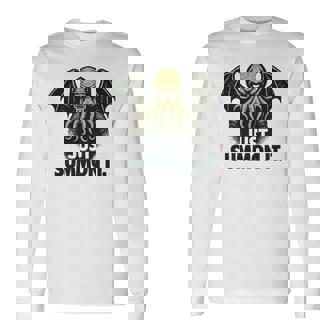 クトゥルフ、ただ召喚するだけ、面白い宇宙ホラークトゥルフカルト。 長袖tシャツ 長袖Tシャツ - Kawaiitshirt