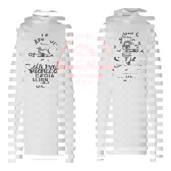 サンタモニカ カリフォルニア 長袖Tシャツ - Kawaiitshirt
