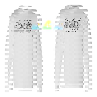 セキセイインコ 三兄弟 インコ 鳥 かわいい イラスト 手書き セキセイインコ 好き 鳥好き おもしろ 長袖tシャツ 長袖Tシャツ - Kawaiitshirt