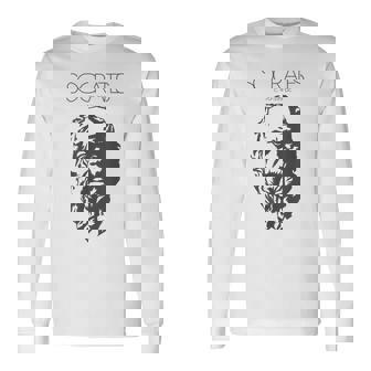 ソクラテスtシャツ 古代ギリシャ哲学者 長袖Tシャツ - Kawaiitshirt