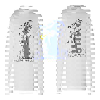 トランペットとペットの猫を弾く 長袖Tシャツ - Kawaiitshirt