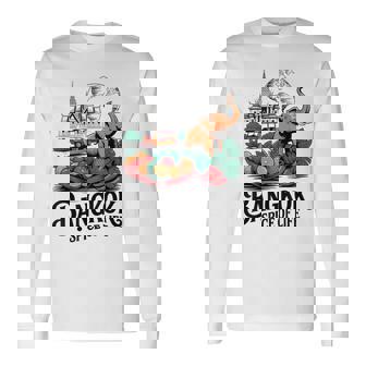 バンコク タイ 象 寺 果物 お土産 長袖Tシャツ - Kawaiitshirt