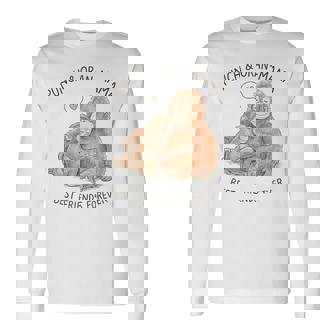 パンチとオランママのベスト・フレンズ・フォーエバー 長袖Tシャツ - Kawaiitshirt