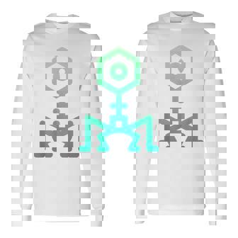 ファージバクテリオファージ療法 微生物学 長袖Tシャツ - Kawaiitshirt