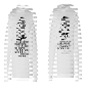 フリードリヒ・ニーチェ哲学 ドイツ哲学 長袖Tシャツ - Kawaiitshirt