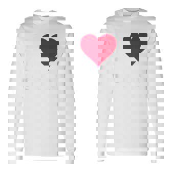 レッドハート I Lovehion 長袖Tシャツ - Kawaiitshirt