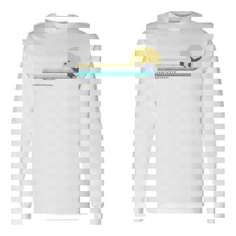 レトロオウム ピックルボール 長袖Tシャツ - Kawaiitshirt