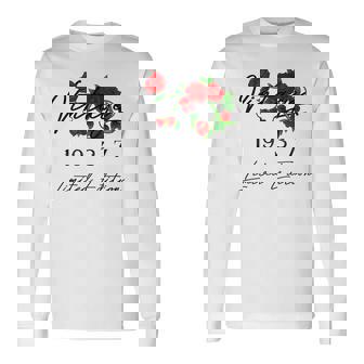 ヴィンテージ 89歳の誕生日 デコレーション ヴィンテージ 1937 89歳 長袖Tシャツ - Kawaiitshirt