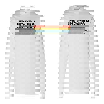 広島 日本 長袖Tシャツ - Kawaiitshirt