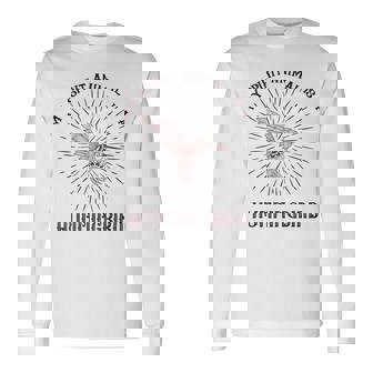 私のスピリットアニマルはハミングバード 長袖Tシャツ - Kawaiitshirt