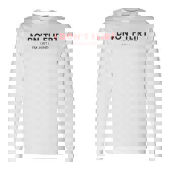 裏面 イチャイチャしないちょっとおもしろいことばっかり言ってるだけ 長袖Tシャツ - Kawaiitshirt