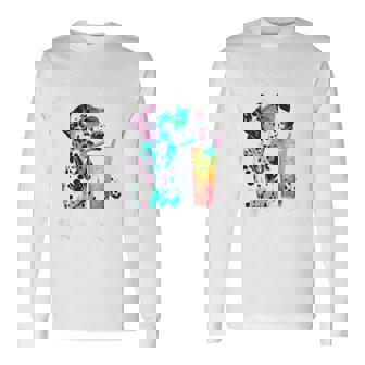 面白いtシャツ ダルメシアン イヌ わんこ メンズ 犬好き グッズ おもしろ 面白い 服 ネタ わんこ 長袖Tシャツ - Kawaiitshirt