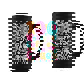 100 Days Of Coffee & Chaos Teacher Retro 100Th Day Of School Coffee Mug - Monsterry