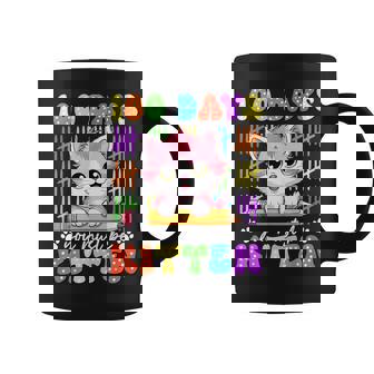 100 Days You Must Be Kitten Cat 100Th Day Of School Girls Coffee Mug - Monsterry