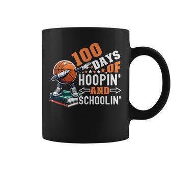 100 Days Of School Basketball 100Th Day Basketball Coffee Mug - Thegiftio