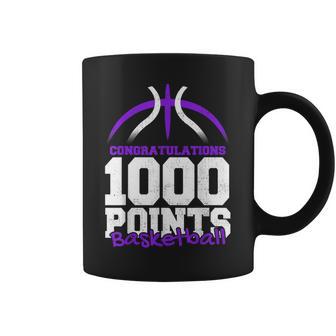1000 Points Basketball Scorer High School Basketball Player Coffee Mug - Thegiftio