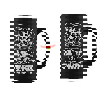 101 Days Of School Dog 100 Days Smarter Coffee Mug - Monsterry