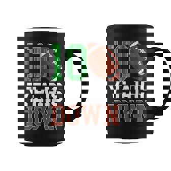 10Th Birthday Football Ten Year Old Football Player Coffee Mug | Mazezy