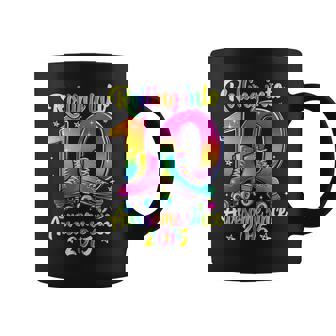10th Birthday Girl 10 Year Old Roller Skate Skating Party Coffee Mug | Mazezy
