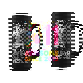 11 Years Old Unicorn Dabbing 11Th Birthday Girl Party Coffee Mug | Seseable UK