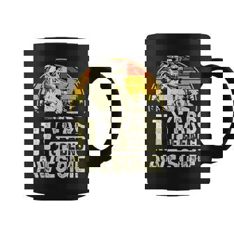 11Th Birthday For Boys 11Yr 11 Year Old Dinosaur T-Rex Coffee Mug | Mazezy