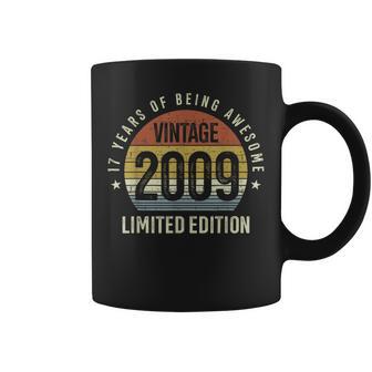 17Th Birthday Vintage 2009 Limited Edition 17 Years Old Coffee Mug - Thegiftio UK