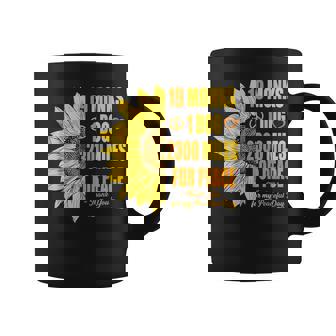 19 Monks 1 Dog 2300 Miles Sunflower Walk For Peace Coffee Mug - Monsterry